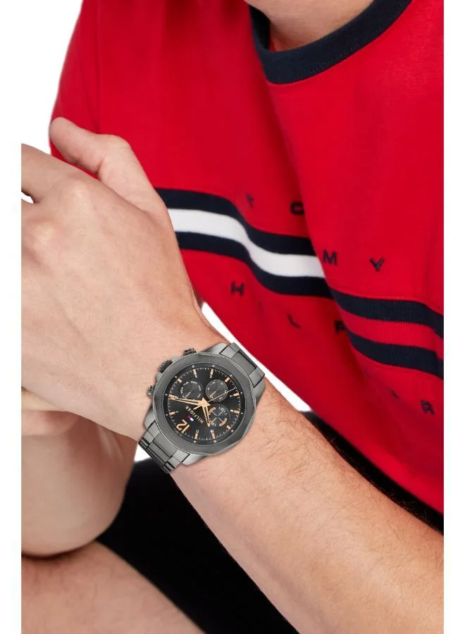TOMMY HILFIGER  Analogue Multifunction Watch with Steel Bracelet for Men | Best Price UAE